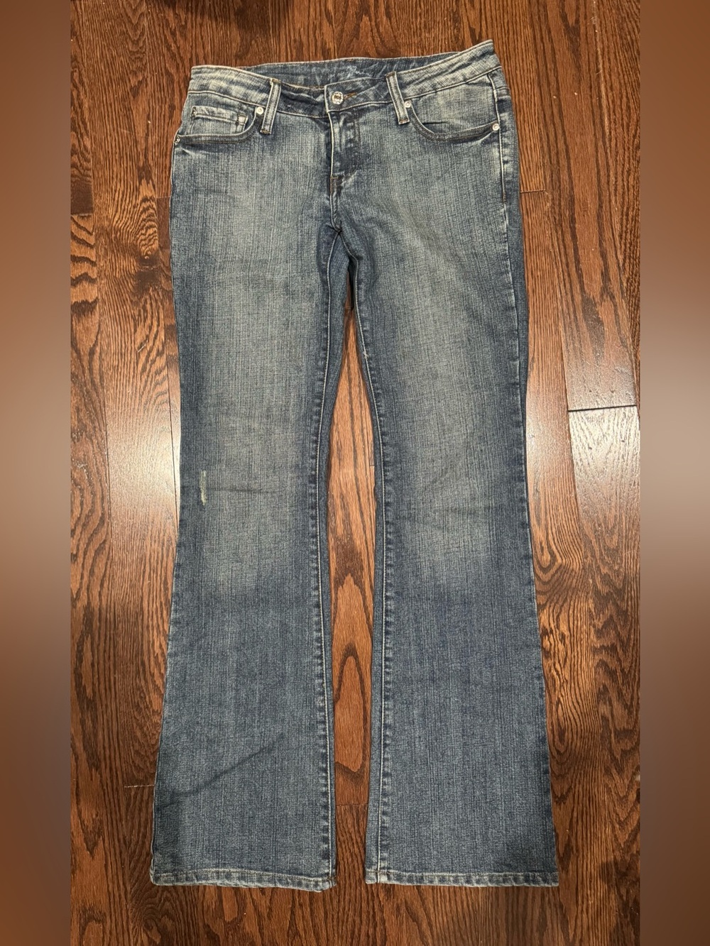 7 For All Mankind Bootcut Jeans Women’s Size 30 Medium Wash Denim USA Made